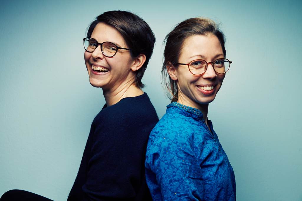 Die Gründerinnen von Familyship: v.l. Miriam Förster und Christine Wagner